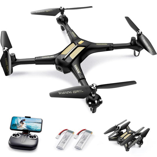 SYMA X600W Drone with 1080P FPV Camera for Adults Kids, Back to School Gift Toys for Boys Girls Drone with Altitude Hold, Headless Mode, One Key Start, 3D Flips and 2 Batteries