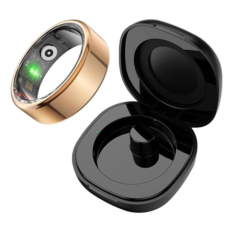 COLMI R02 Stainless Steel Smart Ring, 1 Count , Waterproof Long Battery Life Smart Fashionable Ring for Women Gift, Digital, Cyber, Wireless