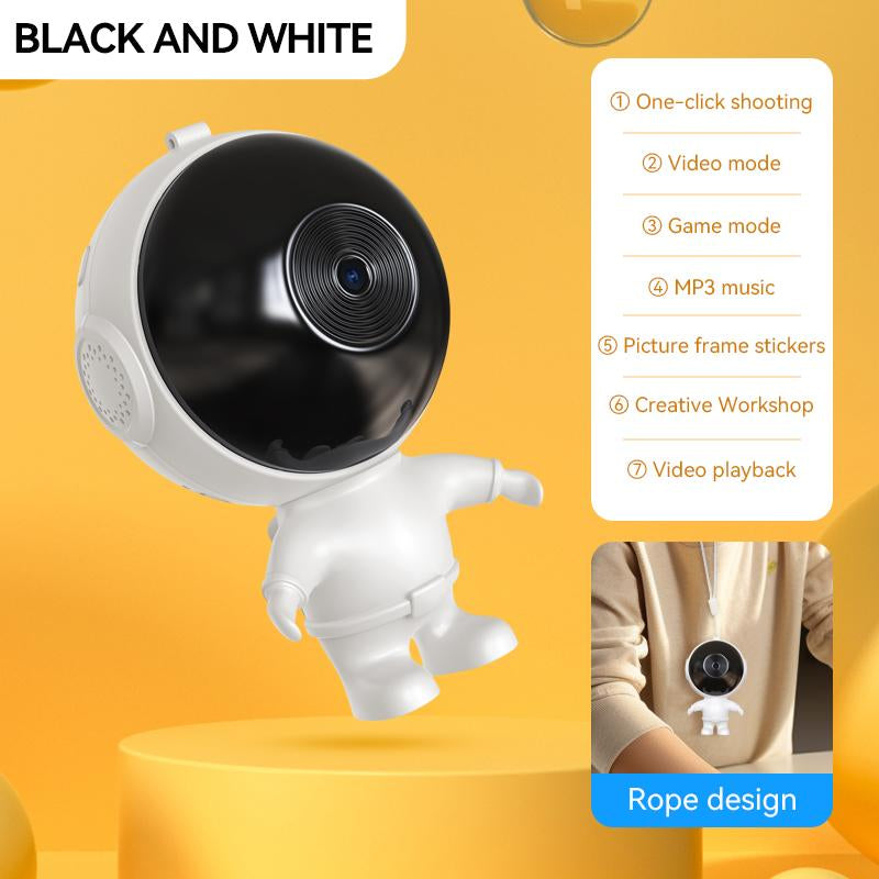 Cute Digital Camera, Dual Lens Digital Camera HD Video Camera with SD Card Slot &Silicone Case,1080P Photo Camera, Camera for Pictures Photo