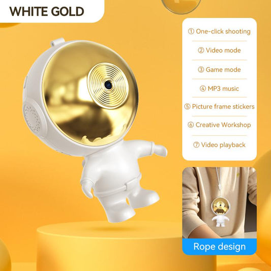 Cute Digital Camera, Dual Lens Digital Camera HD Video Camera with SD Card Slot &Silicone Case,1080P Photo Camera, Camera for Pictures Photo