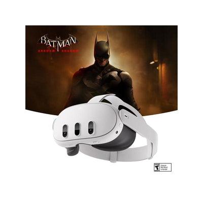 Meta Quest 3 512GB — the Most Powerful Quest — Ultimate Mixed Reality Experiences — Get Batman: Arkham Shadow and a 3-Month Trial of Meta Quest+ Included, VR Wearable Device