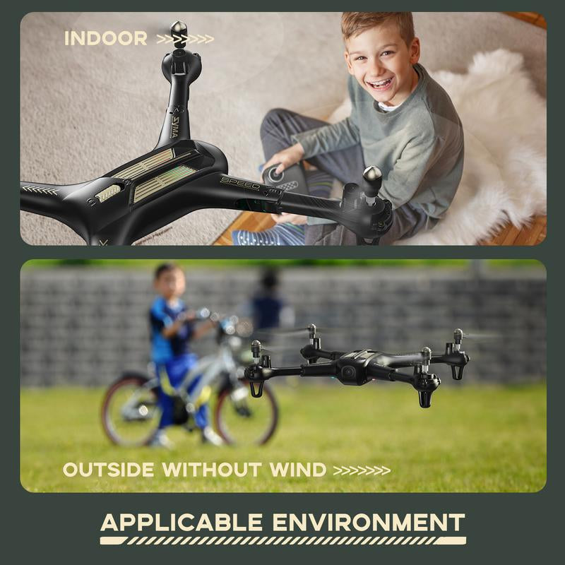 SYMA X600W Drone with 1080P FPV Camera for Adults Kids, Back to School Gift Toys for Boys Girls Drone with Altitude Hold, Headless Mode, One Key Start, 3D Flips and 2 Batteries