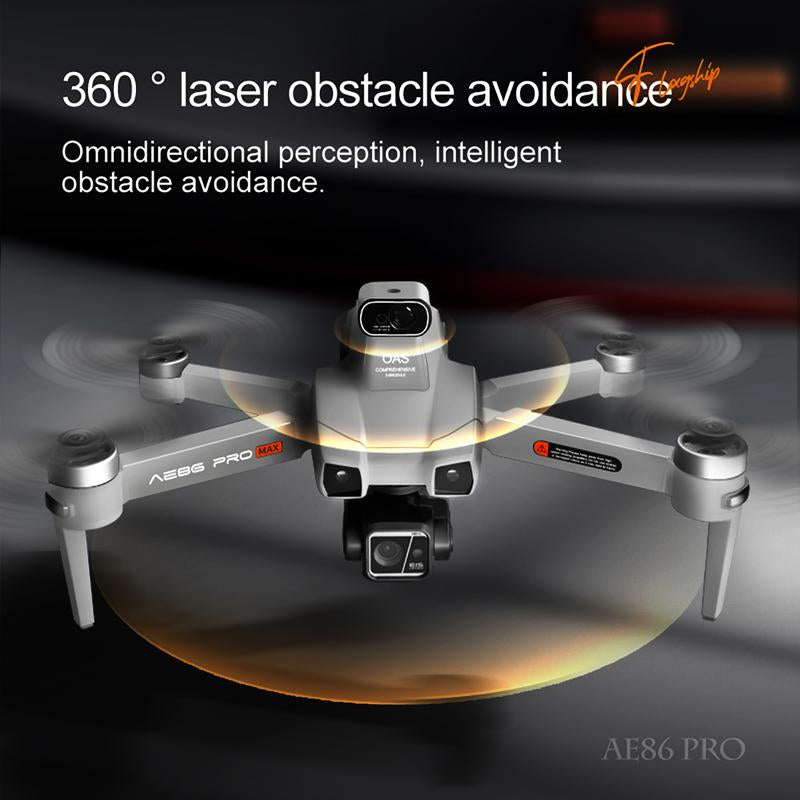 Bingchat 2024 New Professional Drone with 4K Camera for Adults, 3 Axis Gimbal EIS for Video, 82 Mins Real Flight Time, 16404Ft Safe Long Controller Range, 5G Digital Easy Cable Connection Way, Laser Obstacle Avoidance, GPS Auto Return Home, Follow Object