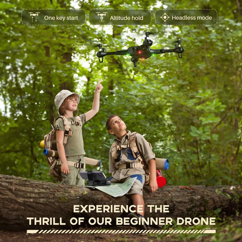 SYMA X600W Drone with 1080P FPV Camera for Adults Kids, Back to School Gift Toys for Boys Girls Drone with Altitude Hold, Headless Mode, One Key Start, 3D Flips and 2 Batteries