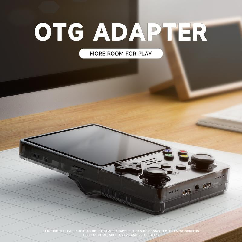 2025 Upgrade R36S Retro Video Gaming Hald Held Game Console with 128GB Storage Built-In 15000+ Classic Games, 3.5 Inch IPS Screen Console Stick 3000Mah Rechargeable Battery, Retro Portable Handheld Boy Consola Portatil Device Mother'S Day Gifts