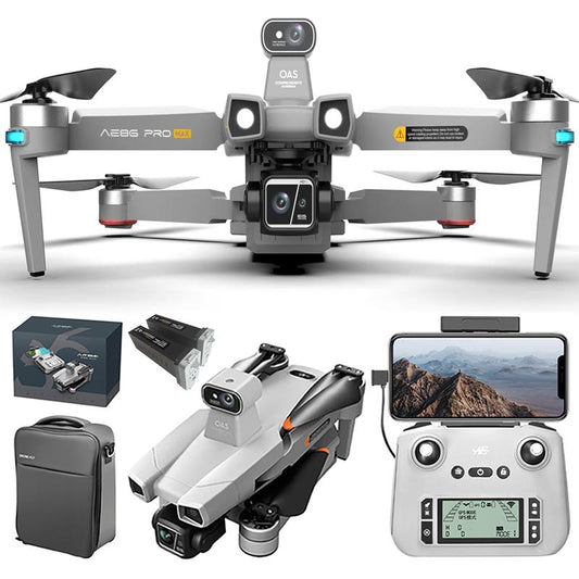 Bingchat 2024 New Professional Drone with 4K Camera for Adults, 3 Axis Gimbal EIS for Video, 82 Mins Real Flight Time, 16404Ft Safe Long Controller Range, 5G Digital Easy Cable Connection Way, Laser Obstacle Avoidance, GPS Auto Return Home, Follow Object